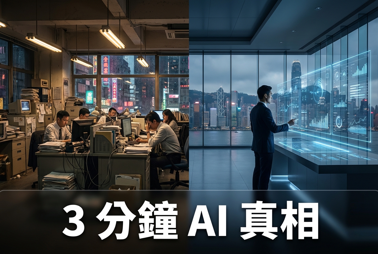 你間公司以為準備好用 AI？呢個 3 分鐘測試話你知真相