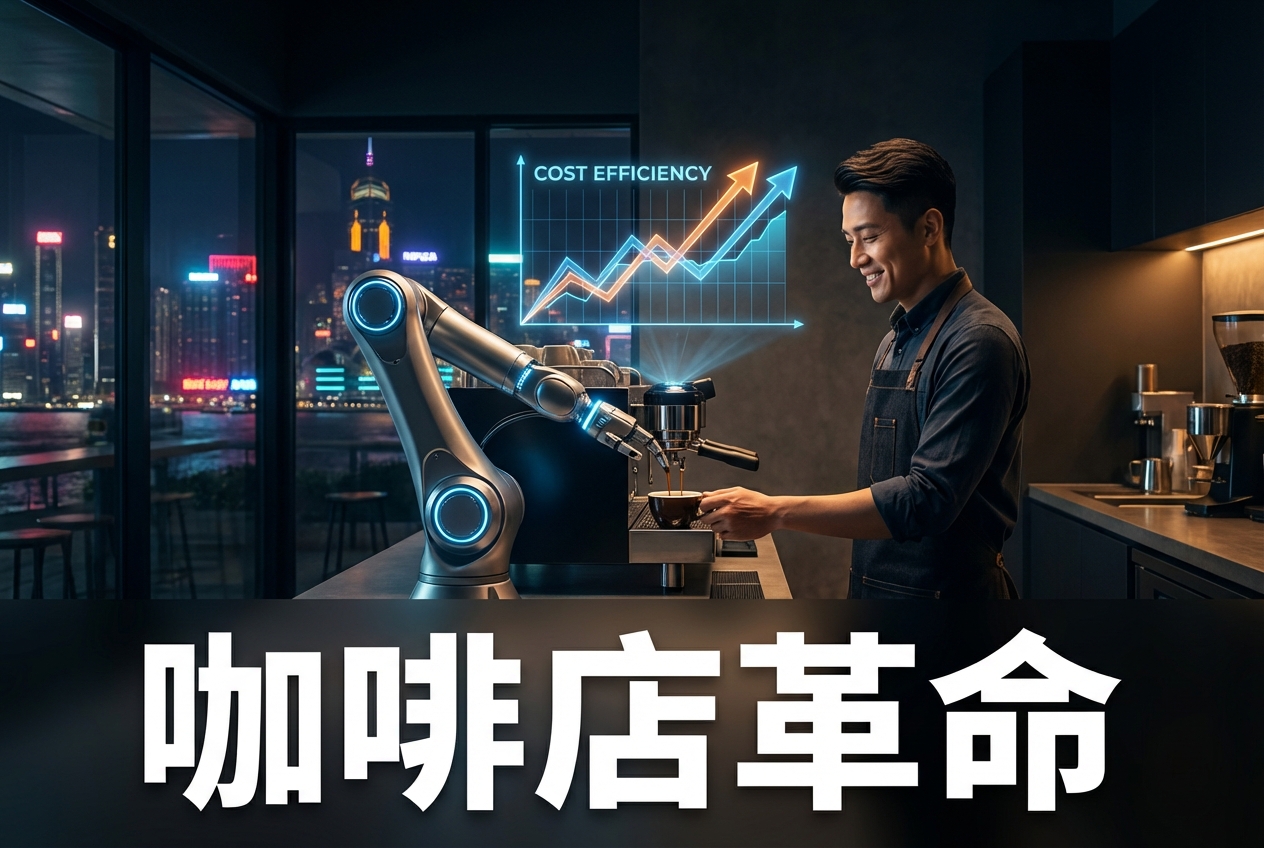 一個慳錢計算器，令咖啡店老闆重新諗晒成個人手模式