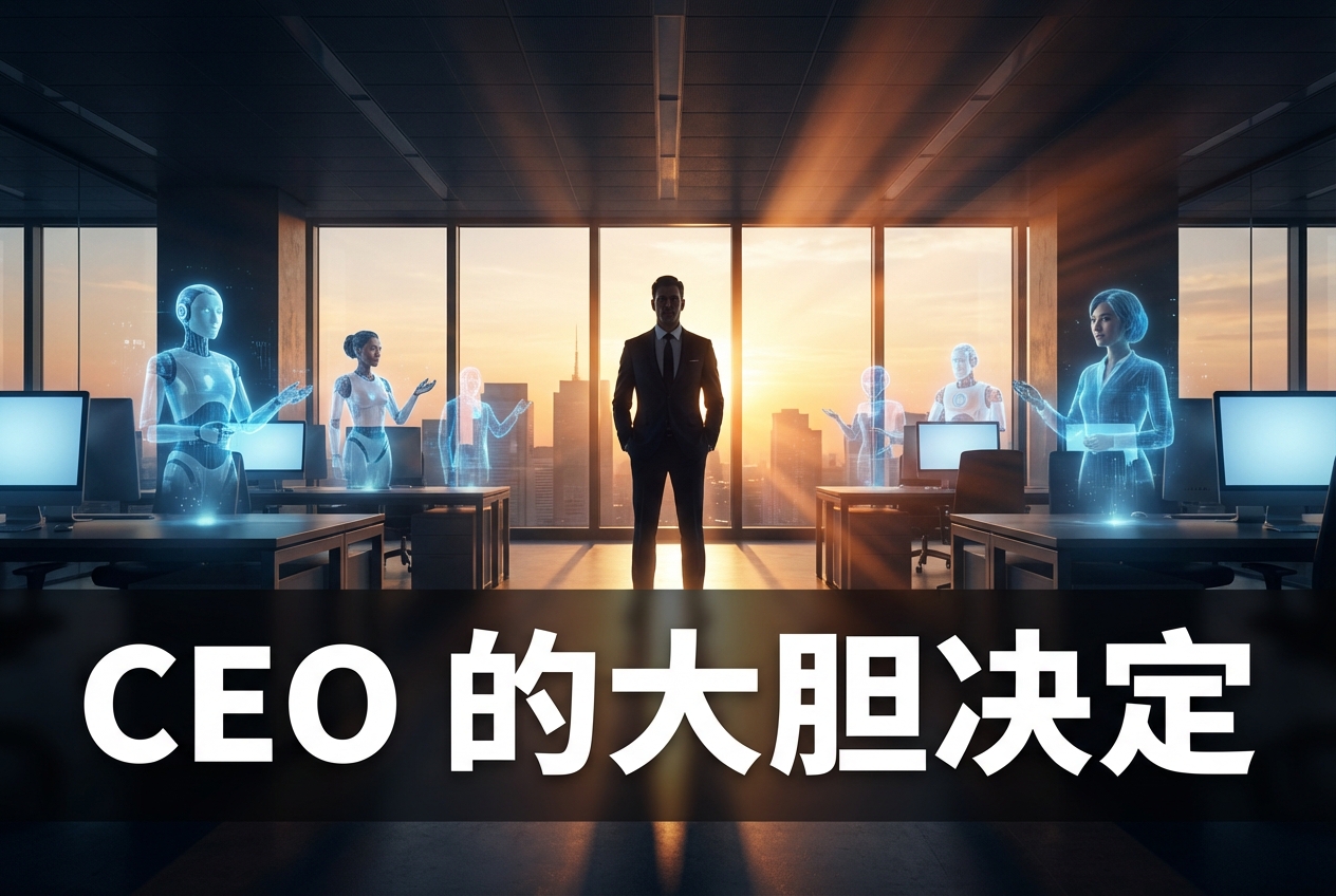 辞退 4 名行政人员改用 AI 的 CEO——从此没后悔过