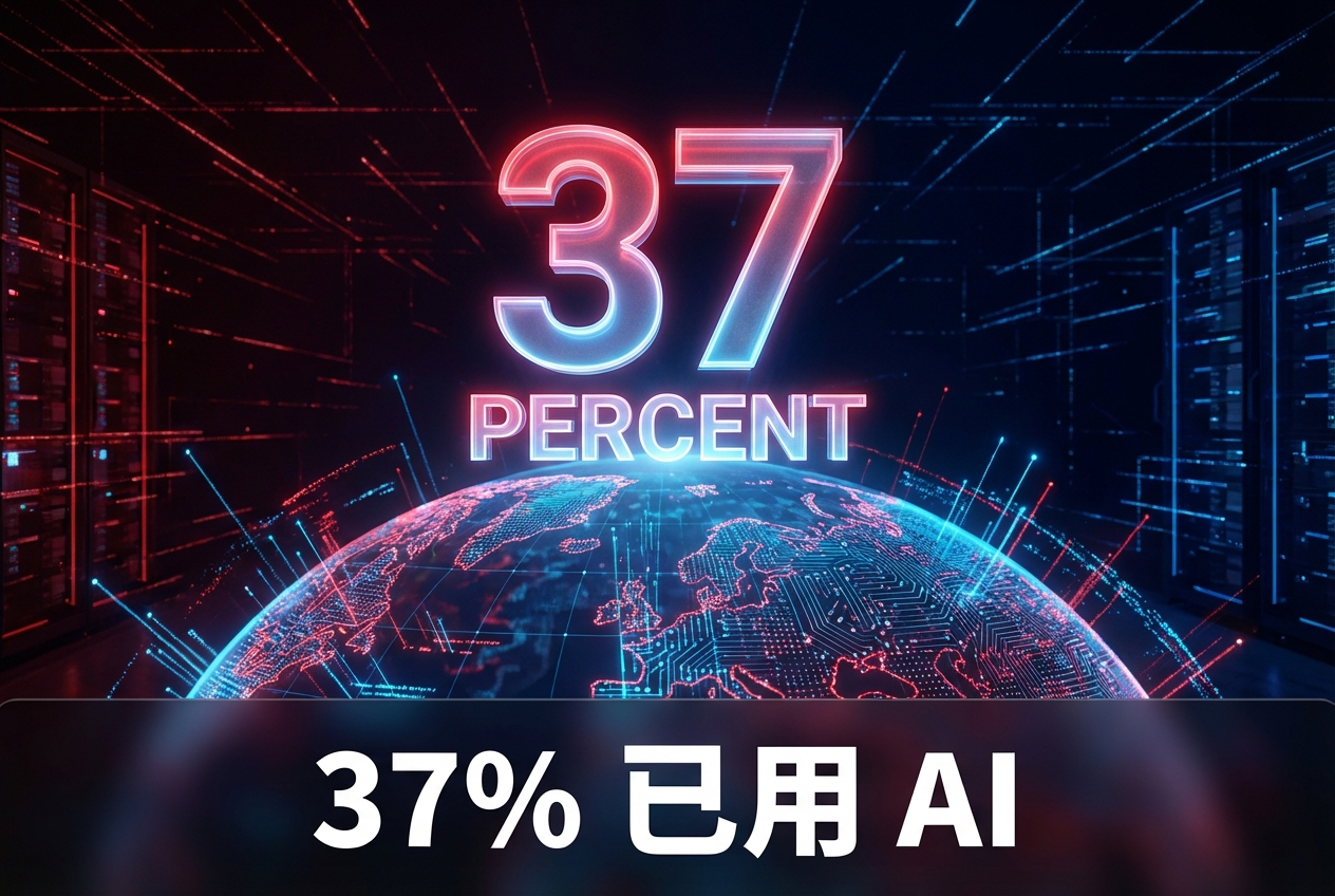 全球 37% 企业已经用 AI——你老板知不知道 AI 能做什么？