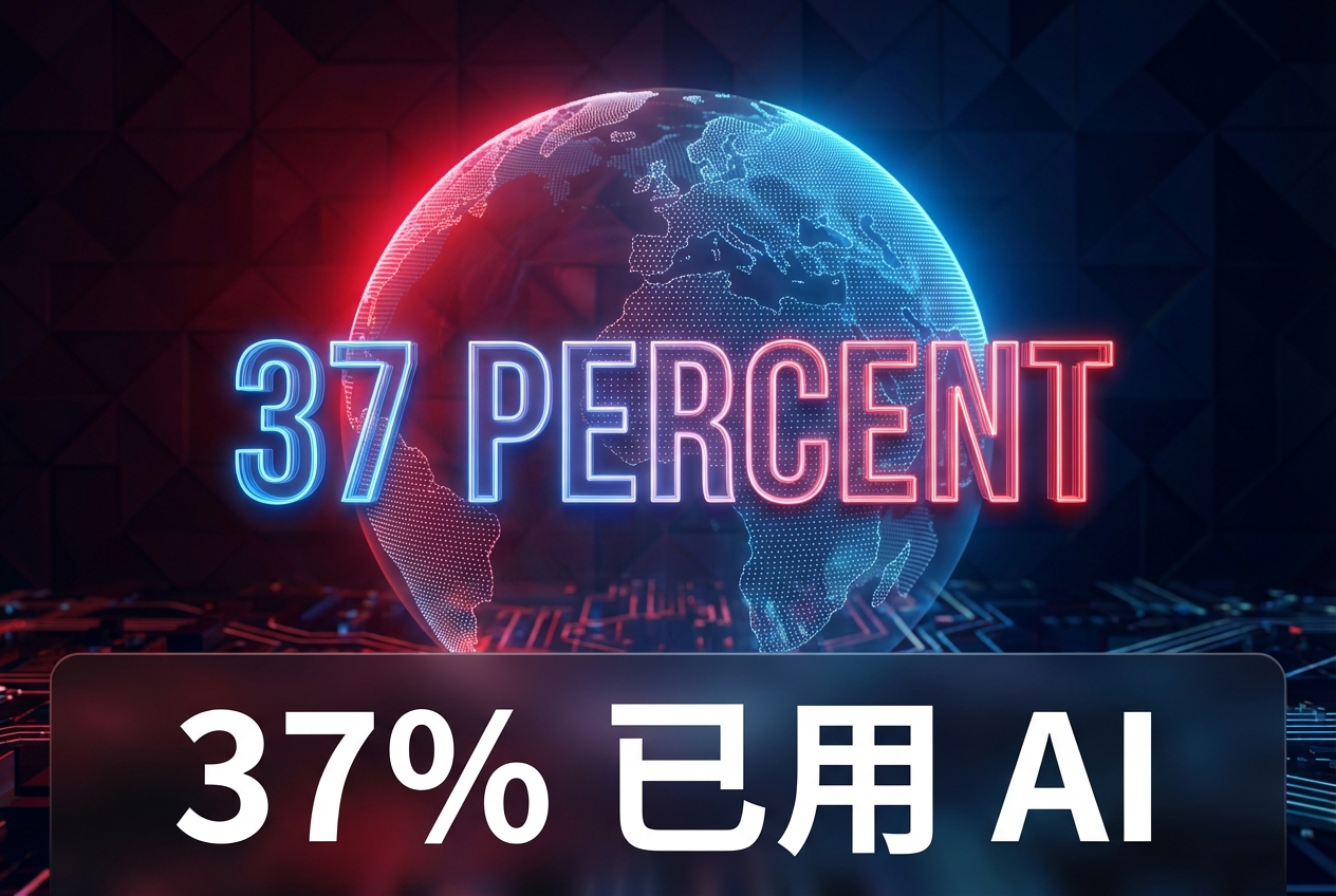 全球 37% 企業已經用 AI——你老闆知唔知 AI 做到咩？