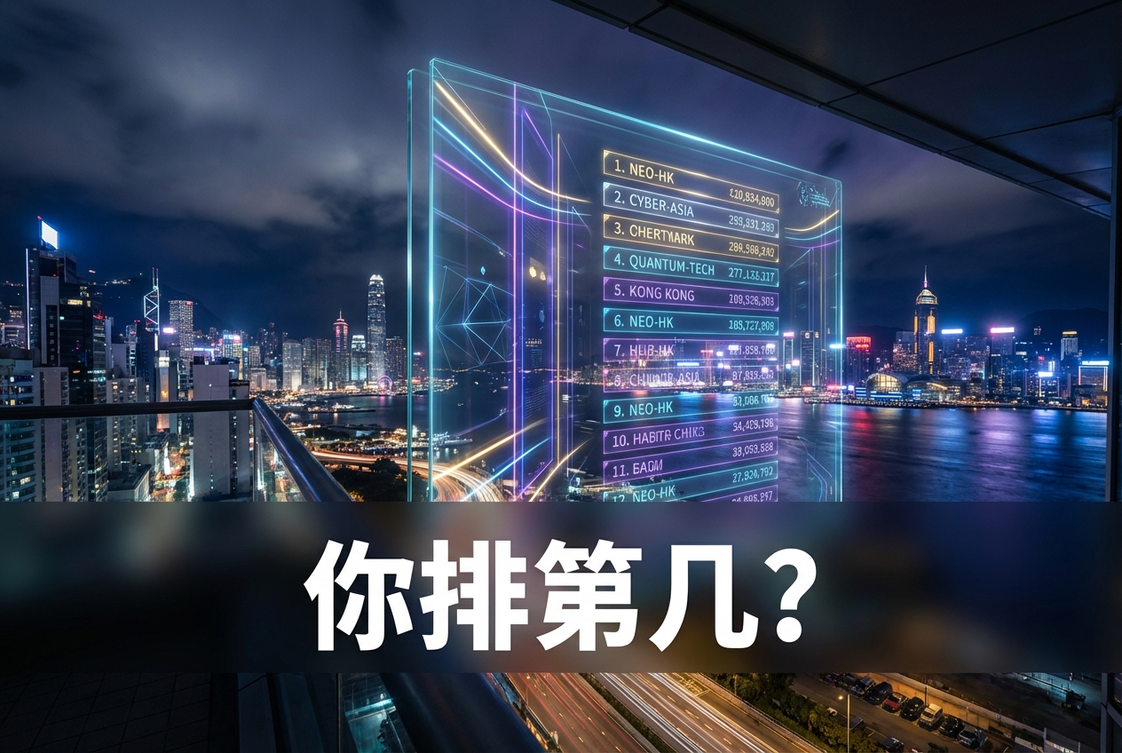 你的公司在香港 AI 排行榜排第几？答案可能让你刺痛