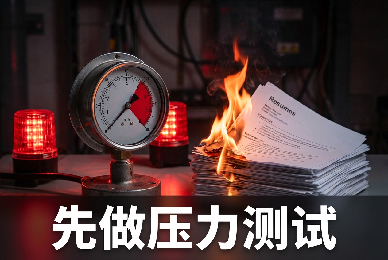 每个老板再招一个人之前，都应该做的压力测试