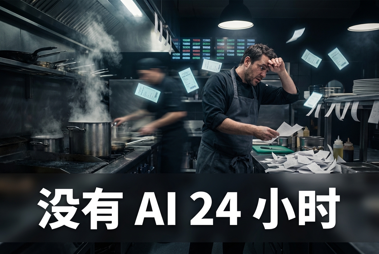 没有 AI 你能撑过 24 小时餐厅管理吗？模拟器告诉你真相