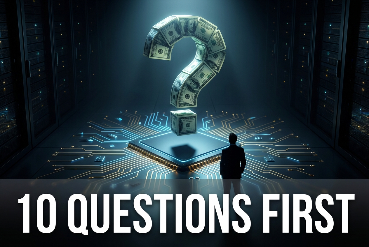 Before You Spend a Dollar on AI, Answer These 10 Questions