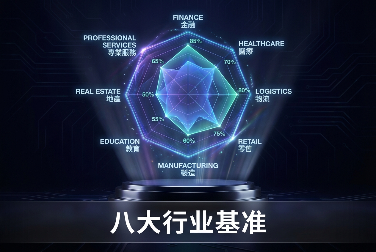 基准报告:2026 年香港八大行业 AI 准备度有多高?