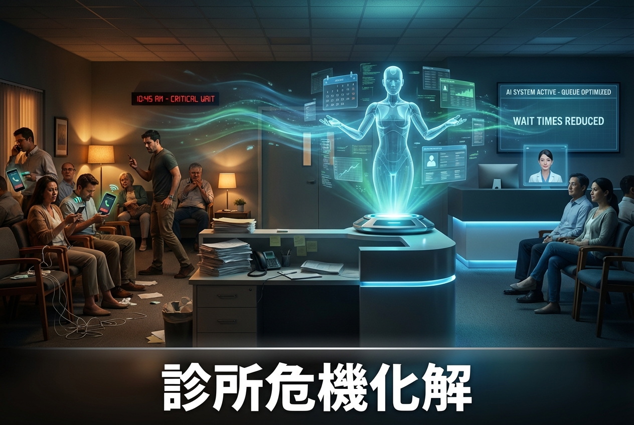 模擬診所老闆最黑暗一日——然後用 24/7 AI 團隊解決