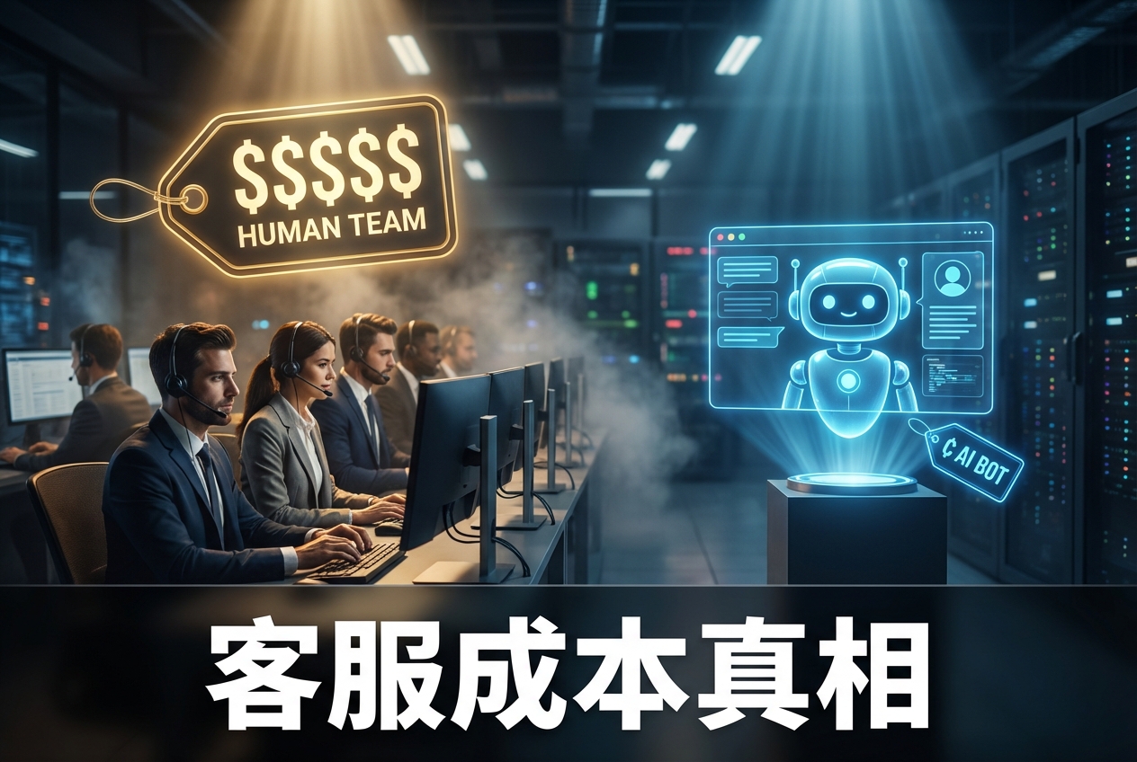 5 分钟算一算:你的客服团队是不是比 AI 还贵?