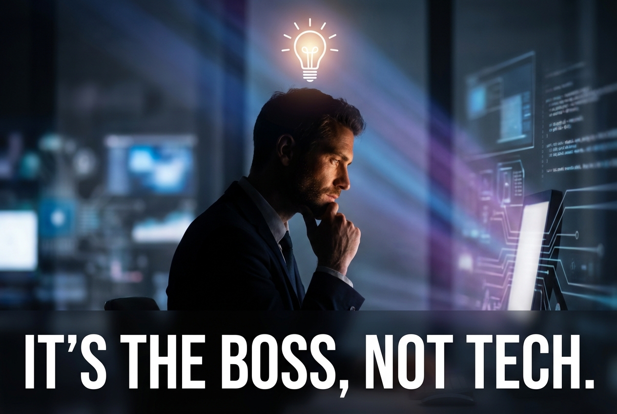 AI Readiness Is Not About Technology — It's About Whether Your Boss Gets It