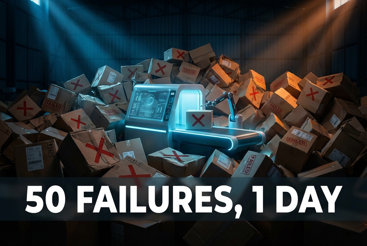 The Logistics Nightmare Simulator: 50 Delivery Failures in One Day — Only AI Keeps Up