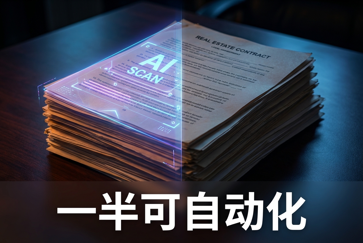 发现一半工作流程其实可以自动化的地产代理