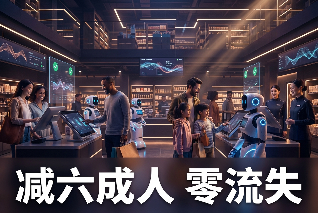 减了六成人力成本、一个客都没流失的零售店