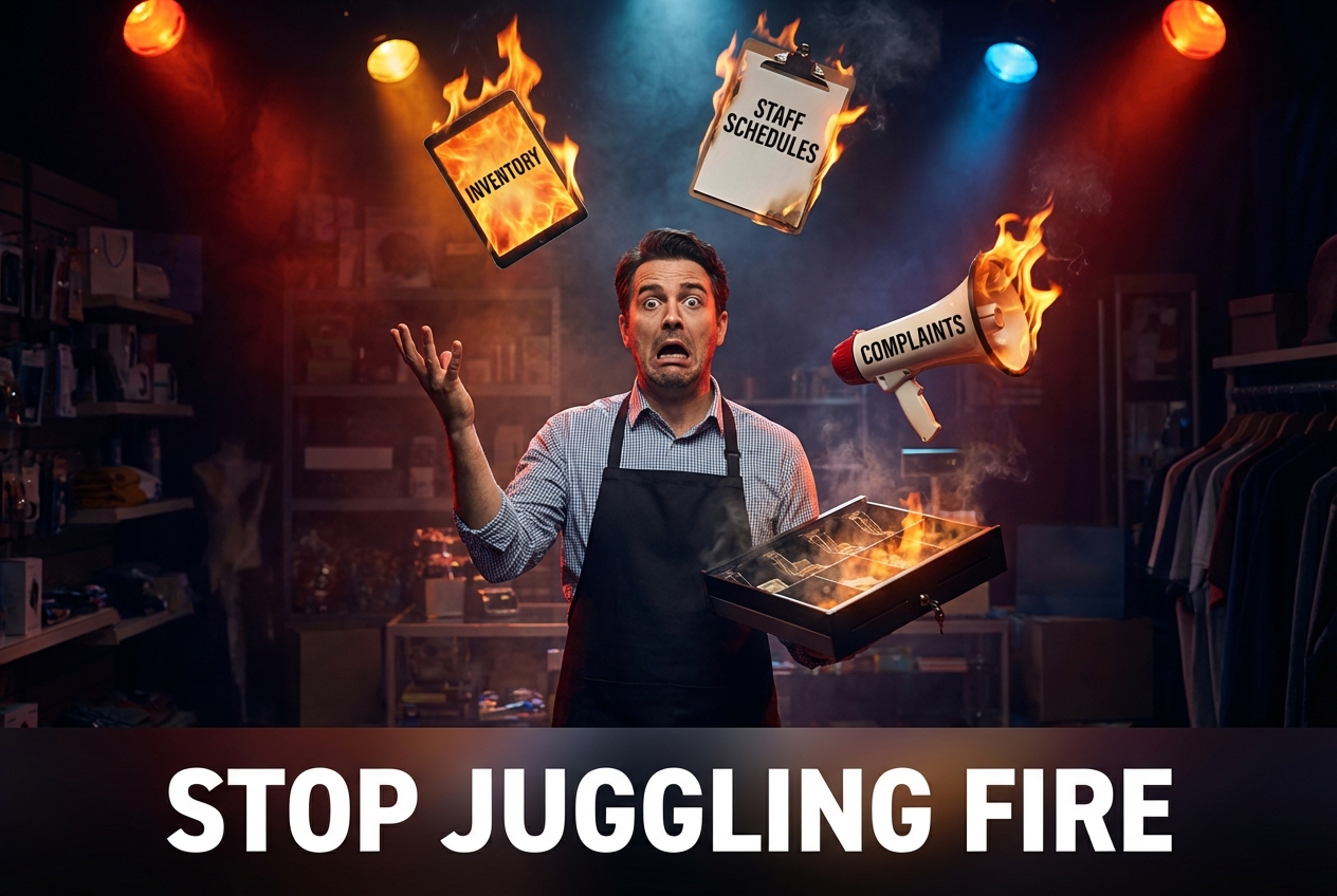 Why Running a Retail Store Feels Like Juggling Fire — And How AI Stops the Burning
