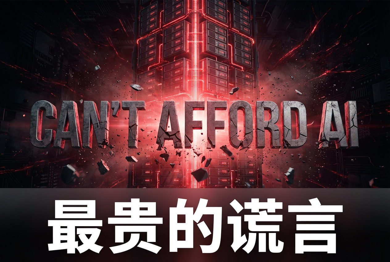 '我们负担不起 AI'是中小企对自己说的最贵谎言