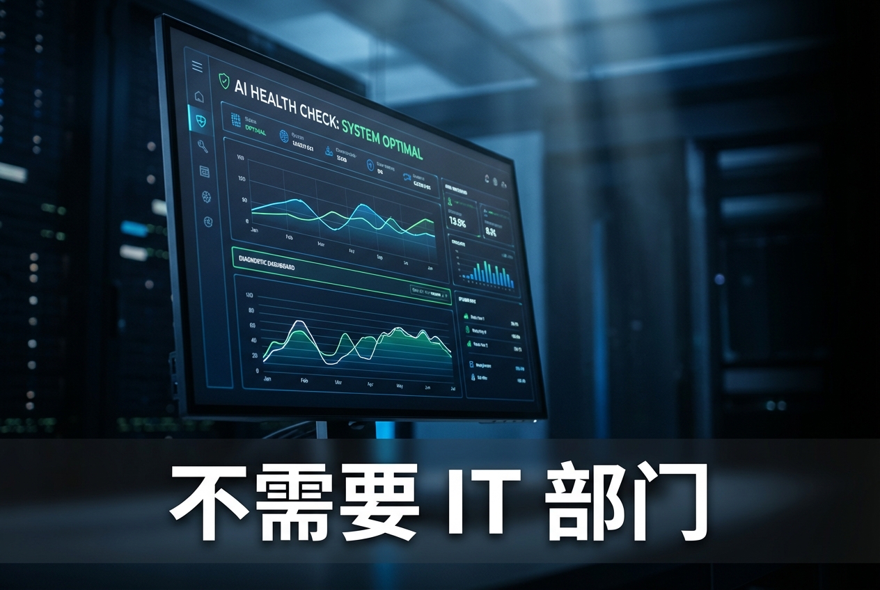 用 AI 不需要 IT 部门——你需要的是 3 分钟诊断