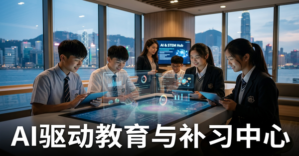 香港教育中心的 AI 员工:停止管理业务。开始教学。