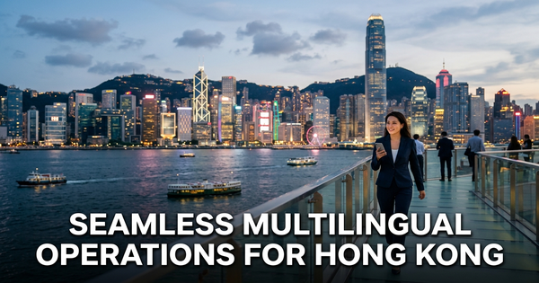 Cantonese, English, Mandarin: Why Hong Kong's Language Complexity Demands AI — Not More Staff