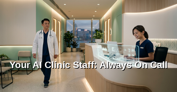 AI Staff for Hong Kong Private Medical Clinics: Let Doctors Focus on Patients, Not Admin