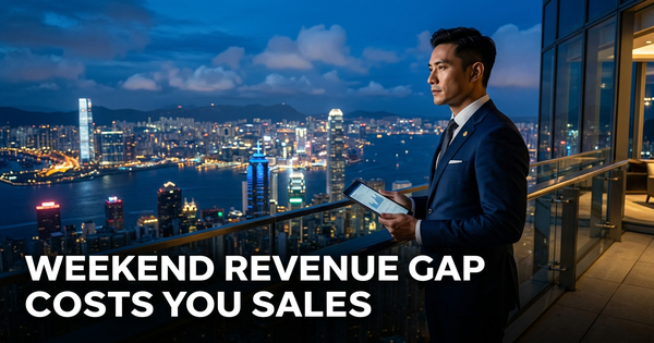 The Weekend Revenue Gap: Why Hong Kong's Biggest Conversion Opportunity Goes Unanswered Every Saturday