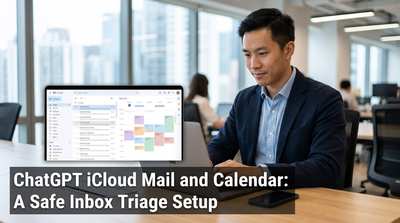 ChatGPT iCloud Mail and Calendar: A Safe Inbox Triage Setup