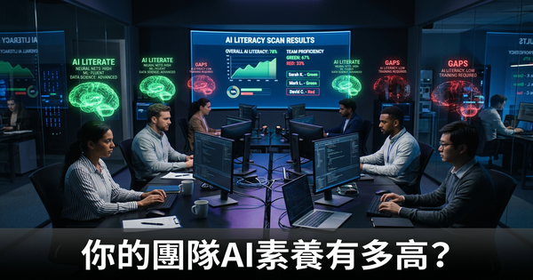 你的團隊AI素養到底有多高?這個免費測試揭露真相