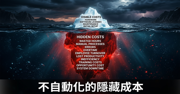 不自動化的隱藏成本:每個CFO都必須看到的數字