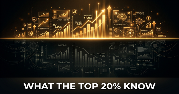 If You're Not in the Top 20% of AI Adopters, Here's What You're Missing