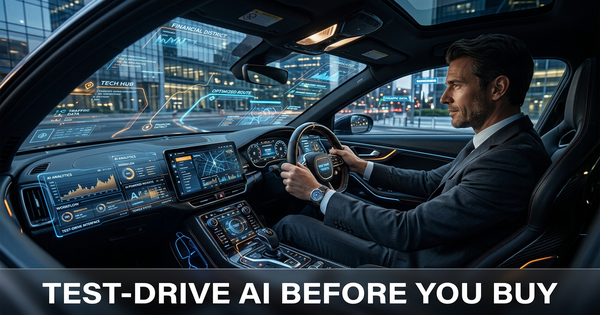 What If You Could Test-Drive AI Before Buying? Now You Can.