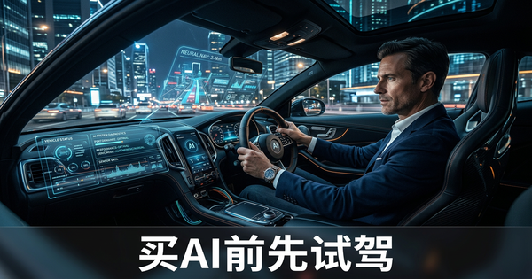 如果你能在买AI之前先试驾呢?现在可以了。
